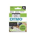 Labelcassette Dymo D1 - Breedte 6 mm