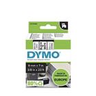 Labelcassette D1 breedte 9 mm - Dymo