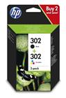 HP Ink/302 Cart Combo 2-Pack Blister