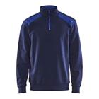 Sweatshirt Bi-Colour met halve rits 3353 Blaklader