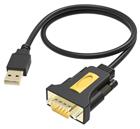 Vision TC-USBSER kabeladapter/verloopstukje USB-B 9-pin D-sub Zwart