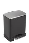 E-Cube pedaalemmer 12 ltr, EKO | zwart, mat RVS | VB 926812