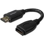 StarTech.com 15 cm High Speed HDMI port saver kabel 4K 60Hz