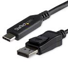 StarTech.com CDP2DP146B video kabel adapter 1,8 m USB C DisplayPort Zwart