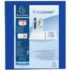 Ringmap Kreacover PP met 4 D-ringen - A4 maxi - Exacompta