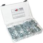 Assortiment veerringen gegalv. DIN127B