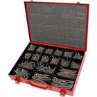 Assortimentskist spaanplaatschroeven RVS platkop PZ
