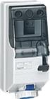 Legrand P17 Tempra CEE-contactdoos combinatie | 056661