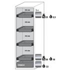 Brandveiligheidsopslagkast S-PHOENIX-90-S90.196.060 - Asecos