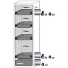 Brandveiligheidsopslagkast S-PHOENIX-90-S90.196.060 - Asecos