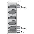 Brandveiligheidsopslagkast S-PHOENIX-90-S90.196.060 - Asecos