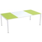 Vergadertafel Easydesk - Wit blad