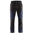 Service werkbroek met stretch 1456 - donker marineblauw/zwart