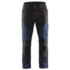 Service werkbroek met stretch 1456 - donker marineblauw/zwart