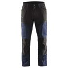 Service werkbroek met stretch 1456 - donker marineblauw/zwart