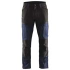 Service werkbroek met stretch 1456 - donker marineblauw/zwart