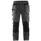 Werkbroek met spijkerzak 1555 - donkergrijs/zwart