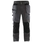 Werkbroek met spijkerzak 1555 - donkergrijs/zwart