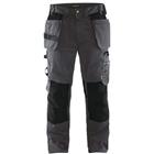 Werkbroek met spijkerzak 1555 - donkergrijs/zwart