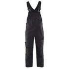 Bretelbroek met stretch High Vis 2695 - zwart/donkergrijs