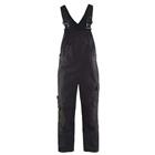 Bretelbroek met stretch High Vis 2695 - zwart/donkergrijs