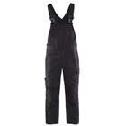 Bretelbroek met stretch High Vis 2695 - zwart/donkergrijs