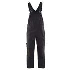 Bretelbroek met stretch High Vis 2695 - zwart/donkergrijs