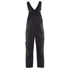 Bretelbroek met stretch High Vis 2695 - zwart/donkergrijs