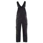 Bretelbroek met stretch High Vis 2695 - zwart/donkergrijs