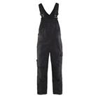 Bretelbroek met stretch High Vis 2695 - zwart/donkergrijs
