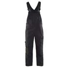 Bretelbroek met stretch High Vis 2695 - zwart/donkergrijs