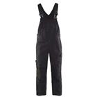 Bretelbroek met stretch High Vis 2695 - zwart/donkergrijs