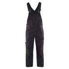 Bretelbroek met stretch High Vis 2695 - zwart/donkergrijs