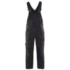 Bretelbroek met stretch High Vis 2695 - zwart/donkergrijs