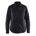 Overhemd Dames Twill 3208 - zwart