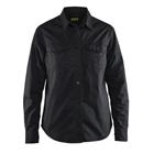 Overhemd Dames Twill 3208 - zwart