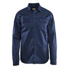 Overhemd Twill 3298 - kunststof knopen - manchetknoop