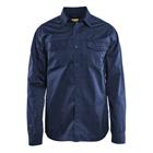 Overhemd Twill 3298 - kunststof knopen - manchetknoop