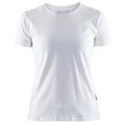T-Shirt Dames 3304 - ronde hals - wit