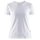 T-Shirt Dames 3304 - ronde hals - wit
