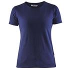 T-Shirt Dames 3304 - ronde hals - marineblauw