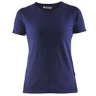 T-Shirt Dames 3304 - ronde hals - marineblauw