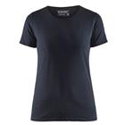 T-Shirt Dames 3304 - ronde hals - donkergrijs