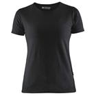 T-Shirt Dames 3304 - ronde hals - zwart