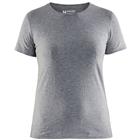 T-Shirt Dames 3304 - ronde hals - Grijs Mêlee