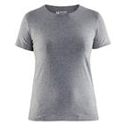 T-Shirt Dames 3304 - ronde hals - Grijs Mêlee