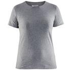 T-Shirt Dames 3304 - ronde hals - Grijs Mêlee