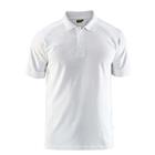 Poloshirt Piqué 3324 - kraag met knoopsluiting - wit