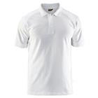 Poloshirt Piqué 3324 - kraag met knoopsluiting - wit