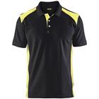 Poloshirt Piqué 3324 - kraag met knoopsluiting - High Vis geel